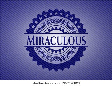 Miraculous jean background