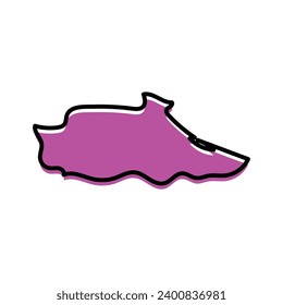 Diseño de mapas vectoriales del estado de Miranda en Venezuela.