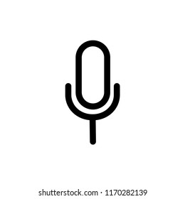 Mirophone icon vector. EPS 10.