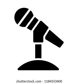 Mirophone icon vector. EPS 10.