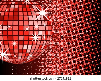 mirror ball disco