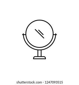 Mirror, beauty icon. Element of anti aging outline icon for mobile concept and web apps. Thin line Mirror, beauty icon can be used for web and mobile