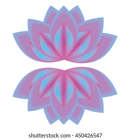 mirror bright flower
