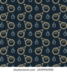 Mirror charming trendy multicolor repeating pattern vector illustration background