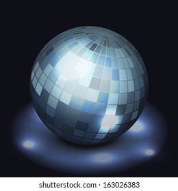Mirror disco ball