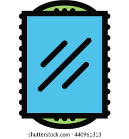 mirror Filled Outline Icon