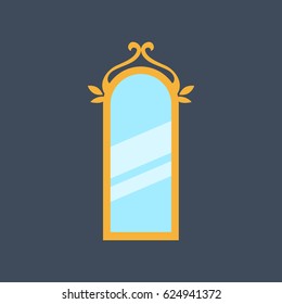 Mirror flat icon