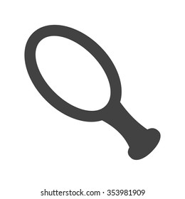 Mirror, frame, border icon vector image.Can also be used for makeup and accessories. Suitable for mobile apps, web apps and print media.