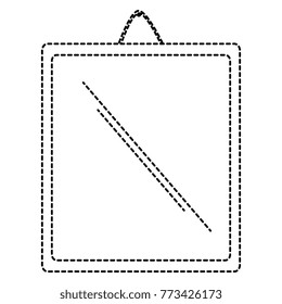 mirror hanging isolated icon
