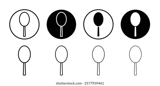 Mirror icon black and white vector sign