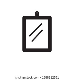 mirror icon design illustration template