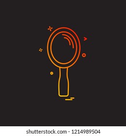 Mirror icon design vector