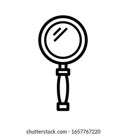 mirror icon design vector template