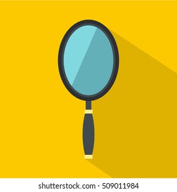 Mirror icon. Flat illustration of mirror vector icon for web