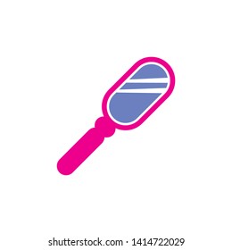 mirror icon, illustration design template