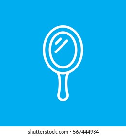 mirror icon illustration isolated vector sign symbol