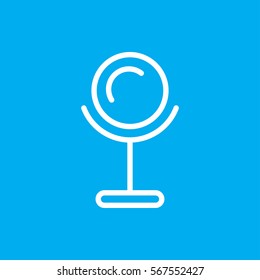 mirror icon illustration isolated vector