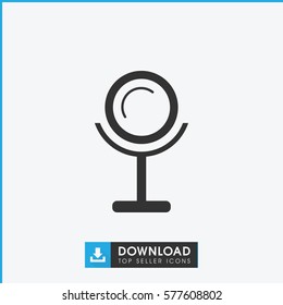 mirror icon illustration isolated vector