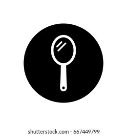 Mirror icon illustration isolated vector sign symbol