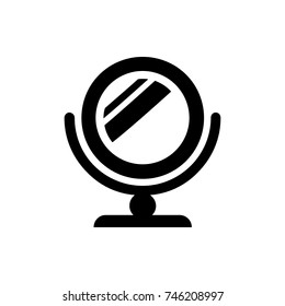 mirror icon illustration isolated vector sign symbol