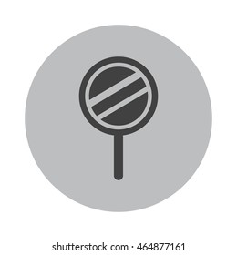 Mirror icon illustration  vector isolated sign symbol