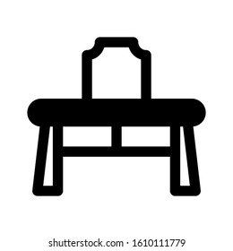 mirror icon isolated sign symbol vector illustration - high quality black style vector icons
