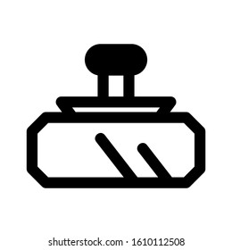 mirror icon isolated sign symbol vector illustration - high quality black style vector icons
