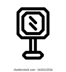 mirror icon isolated sign symbol vector illustration - high quality black style vector icons
