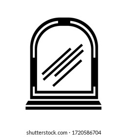 mirror icon or logo isolated sign symbol vector illustration - high quality black style vector icons
