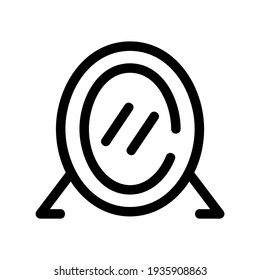mirror icon or logo isolated sign symbol vector illustration - high quality black style vector icons
