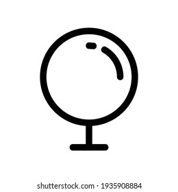mirror icon or logo isolated sign symbol vector illustration - high quality black style vector icons
