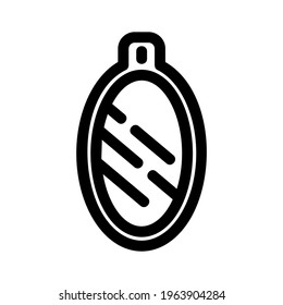 mirror icon or logo isolated sign symbol vector illustration - high quality black style vector icons
