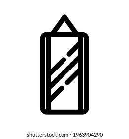 mirror icon or logo isolated sign symbol vector illustration - high quality black style vector icons
