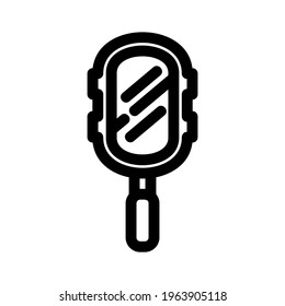mirror icon or logo isolated sign symbol vector illustration - high quality black style vector icons

