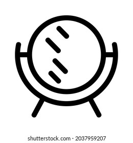 mirror icon or logo isolated sign symbol vector illustration - high quality black style vector icons
