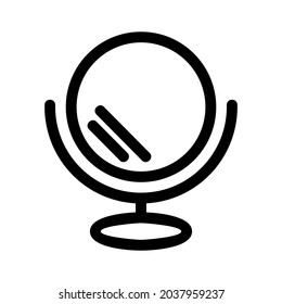 mirror icon or logo isolated sign symbol vector illustration - high quality black style vector icons
