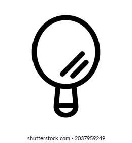 mirror icon or logo isolated sign symbol vector illustration - high quality black style vector icons
