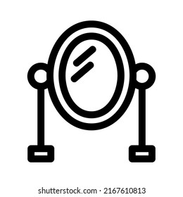 mirror icon or logo isolated sign symbol vector illustration - high quality black style vector icons
