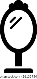 Mirror Icon Mixed Vector Illustration