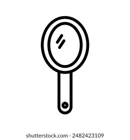 Mirror Icon Set Reflection Illustrations for Home and Beauty