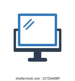 Vector de símbolo de símbolo de icono de espejo