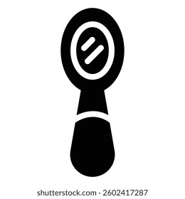 Mirror Icon in Solid Style