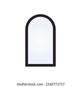 Mirror icon template vector design