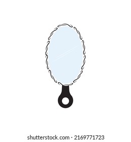 Mirror icon template vector design