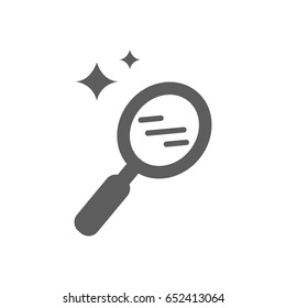 Mirror icon in trendy flat style isolated on white background. Symbol for your web site design, logo, app, UI. Vector illustration, EPS