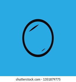 mirror icon vector