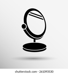 Mirror Icon Vector 