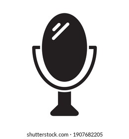Mirror Icon Vector Design Template Illustration