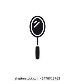 mirror icon vector design template elegant style