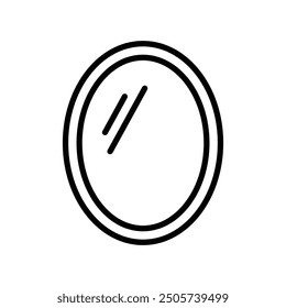 mirror icon vector design template simple and clean